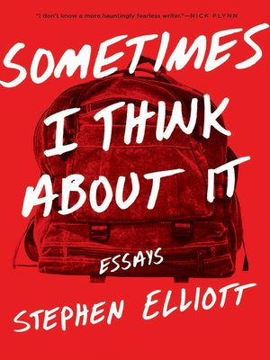 cover image of Sometimes I Think About It